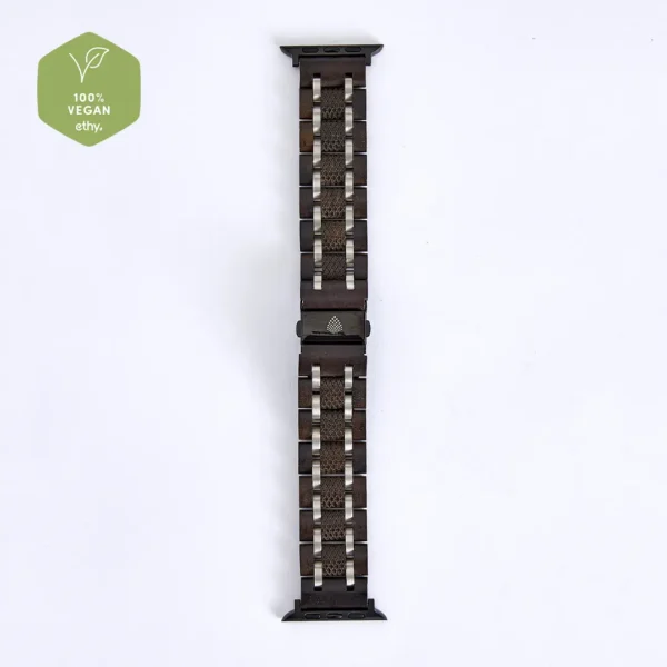 The Ebony: Vegan Apple Watch Strap - Image 4