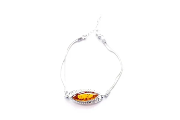 Modern Amber Chain Bracelet - Image 12