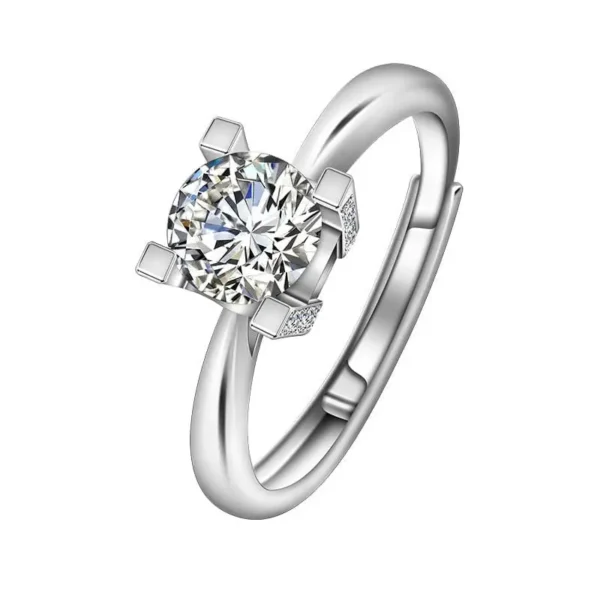 Moissanite Wedding & Engagement Ring