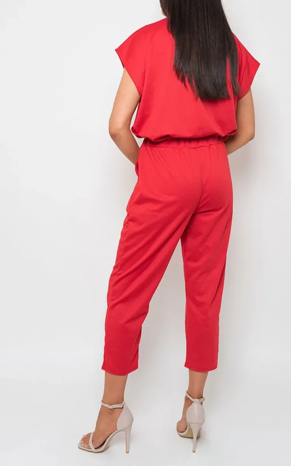 Short Sleeve Boxy Lounge Wear Co-ord Set - Image 17