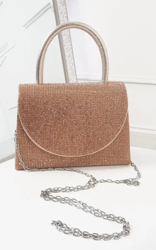 Diamante Embellished Handbag - Image 2