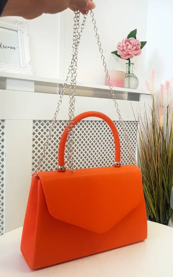 Faux Leather Handbag - Image 4