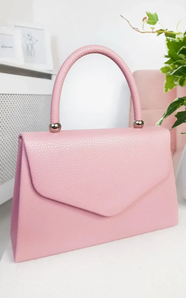 Faux Leather Handbag - Image 60