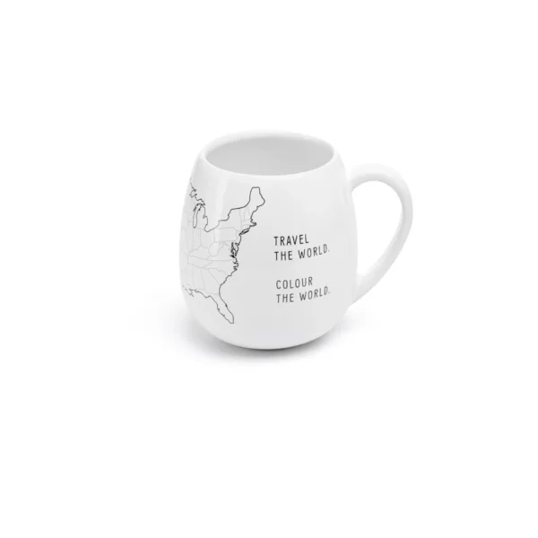 USA Map Colour In Mug - Image 7