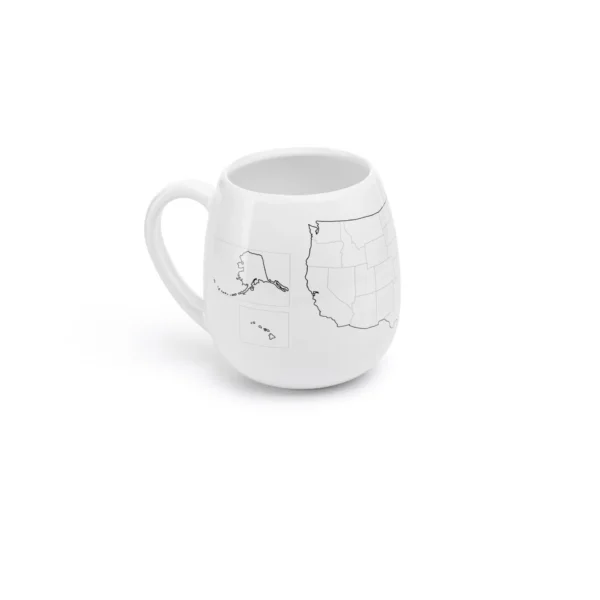 USA Map Colour In Mug - Image 5