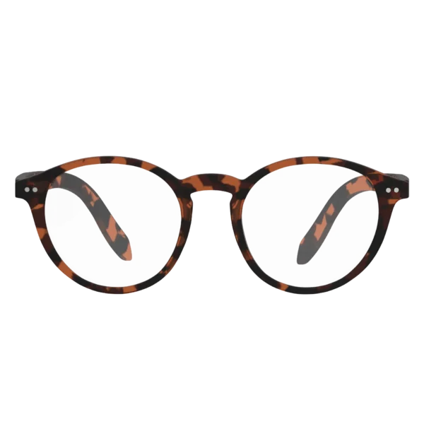 Lennon Blue Light Blocking Reading Glasses - Everyday Lens (Tortoiseshell) - Image 2