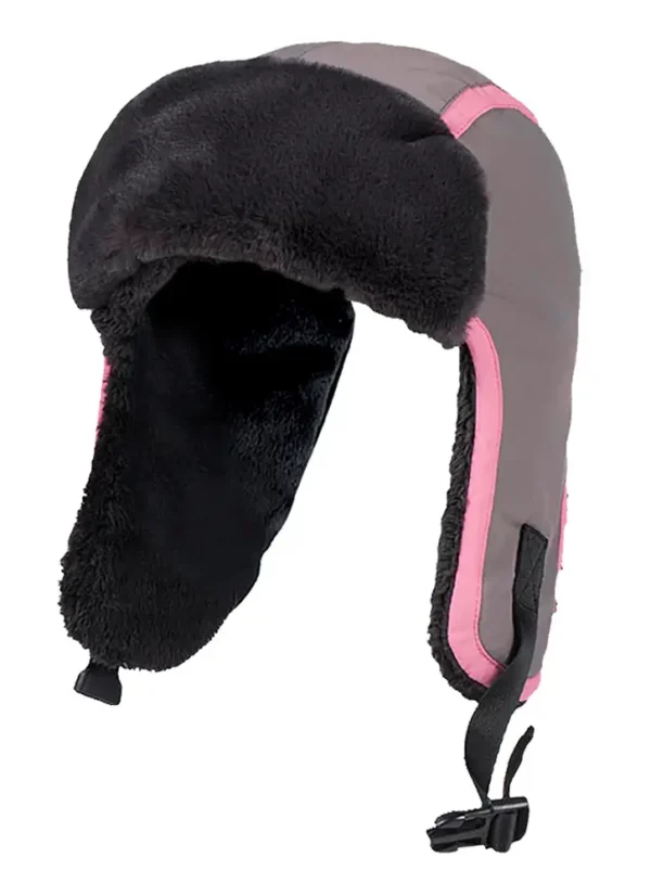 Kids Waterproof Winter Thermal Ski Trapper Hat - Image 2