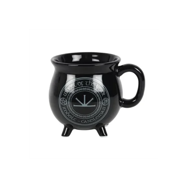 Imbolc Colour Changing Cauldron Mug by Anne Stokes - Image 4