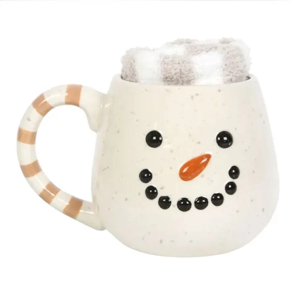 Snowman Mug and Socks Set - Image 2