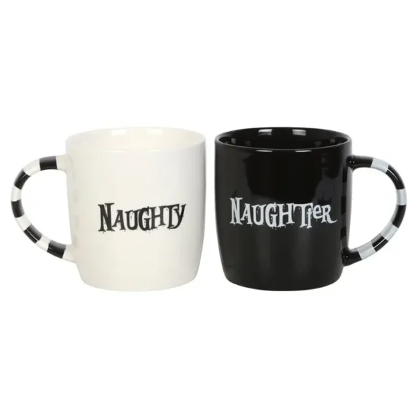 Naughty & Naughtier Couples Mug Set - Image 2