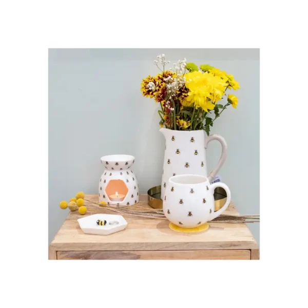 Bee Print Rounded Mug - Image 6