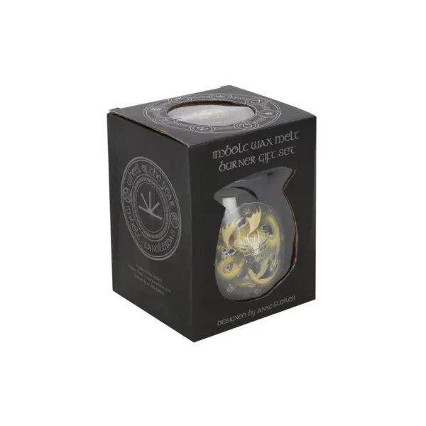 Imbolc Wax Melt Burner Gift Set by Anne Stokes - Image 5