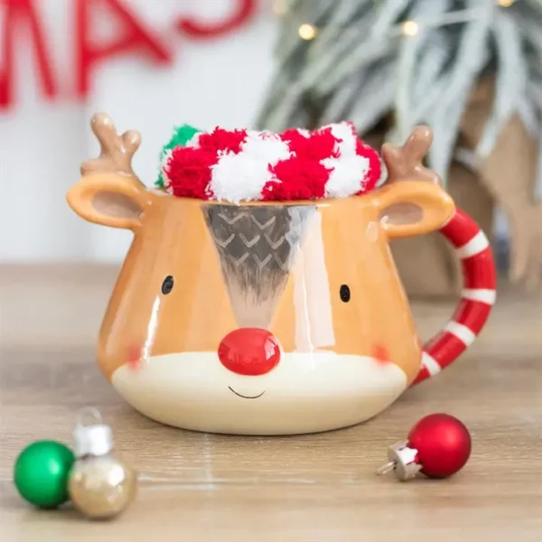 Reindeer Mug and Socks Set - Image 6