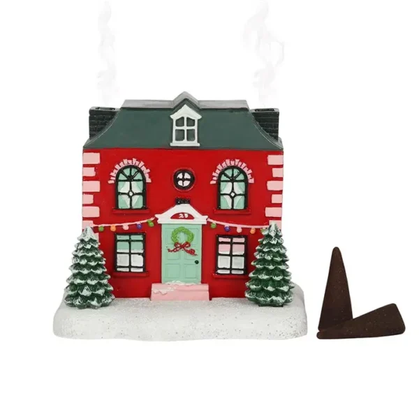 Christmas House Incense Cone Burner - Image 2