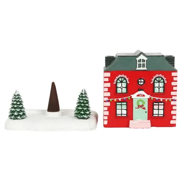 Christmas House Incense Cone Burner - Image 3