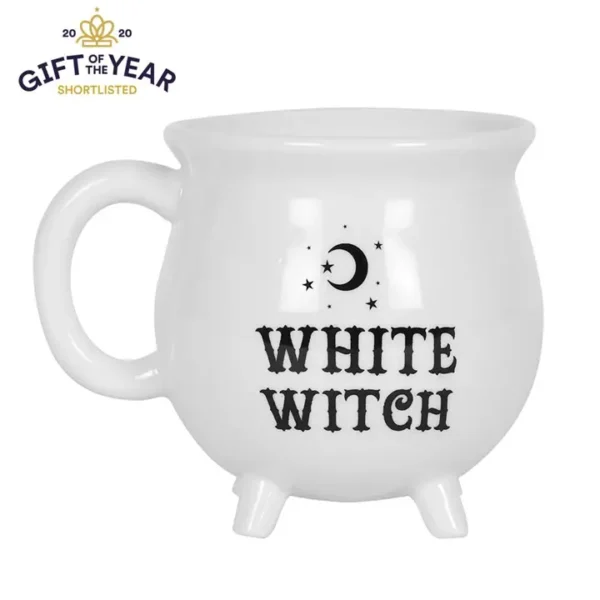 White Witch Cauldron Mug - Image 2