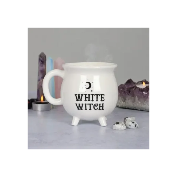 White Witch Cauldron Mug - Image 5