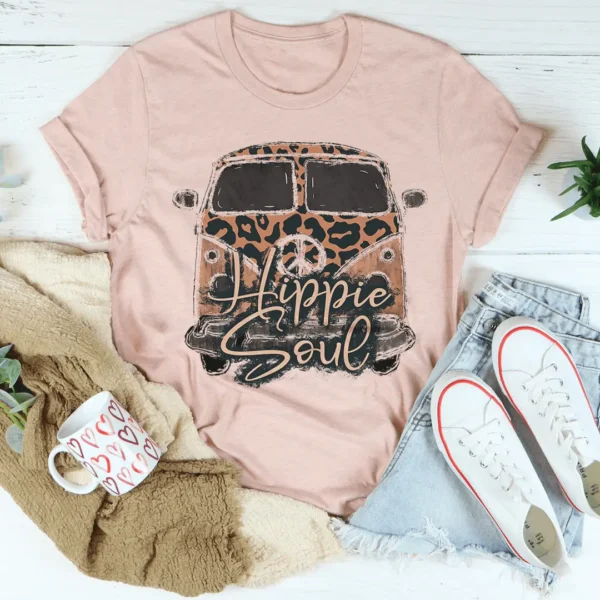 Hippie Soul Leopard Tee - Image 3