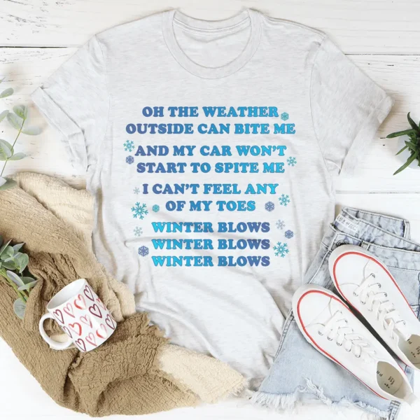 Winter Blows Tee - Image 2