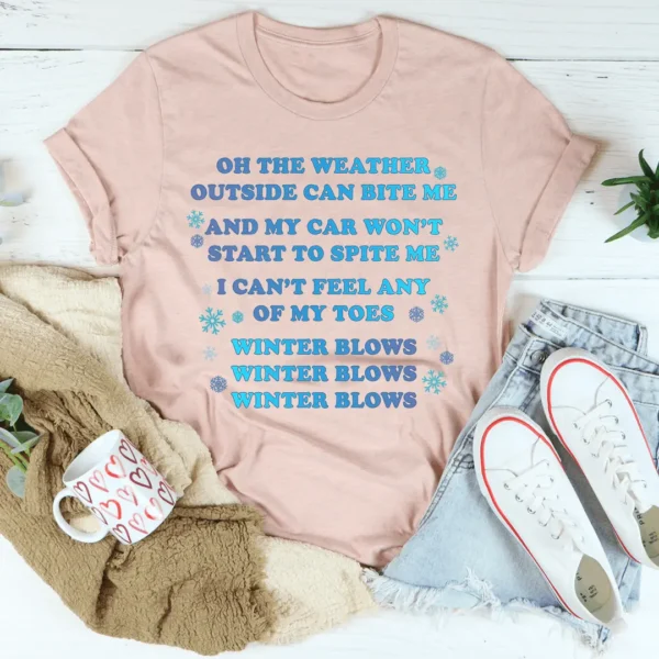 Winter Blows Tee - Image 4