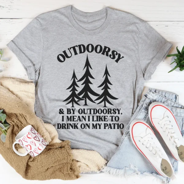 I'm Outdoorsy Tee - Image 2