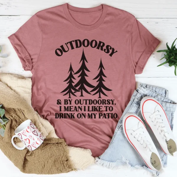 I'm Outdoorsy Tee - Image 4