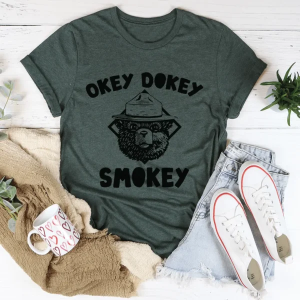 Okey Dokey Smokey Tee - Image 3