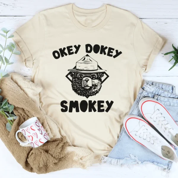 Okey Dokey Smokey Tee - Image 4