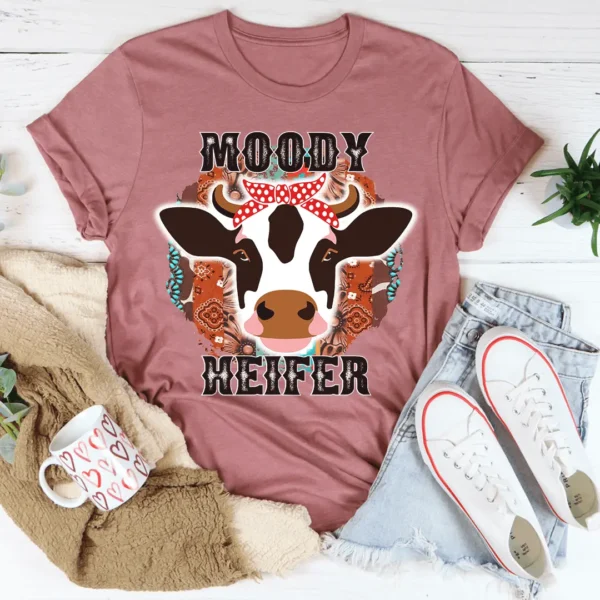 Moody Heifer Tee