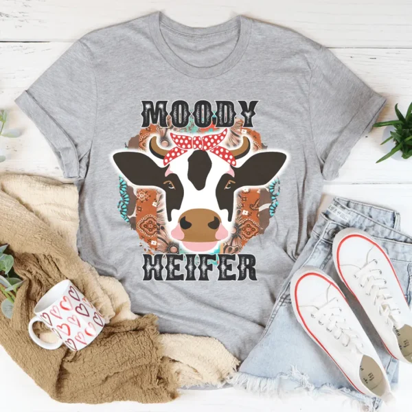 Moody Heifer Tee - Image 3