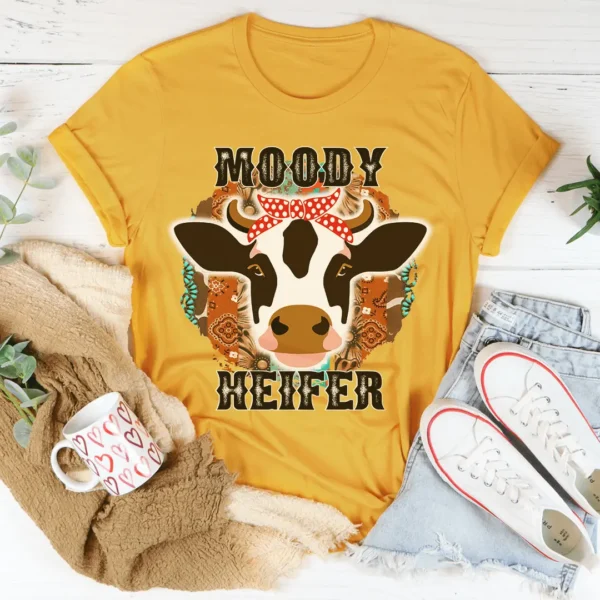 Moody Heifer Tee - Image 4