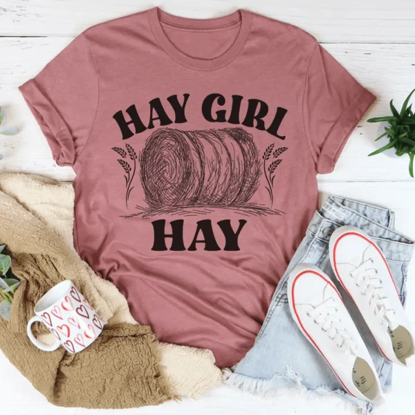 Hay Girl Tee - Image 3