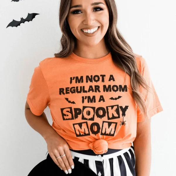 I'm Not A Regular Mom I'm A Spooky Mom Tee