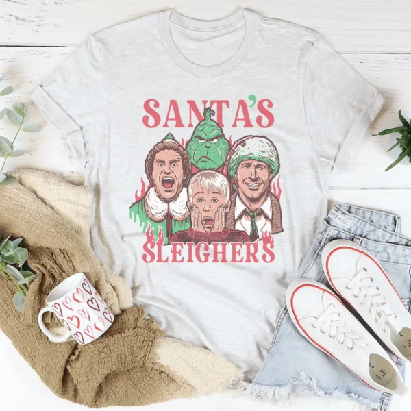 Santa Sleighers Tee - Image 2