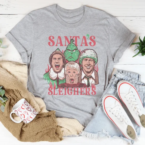 Santa Sleighers Tee - Image 3