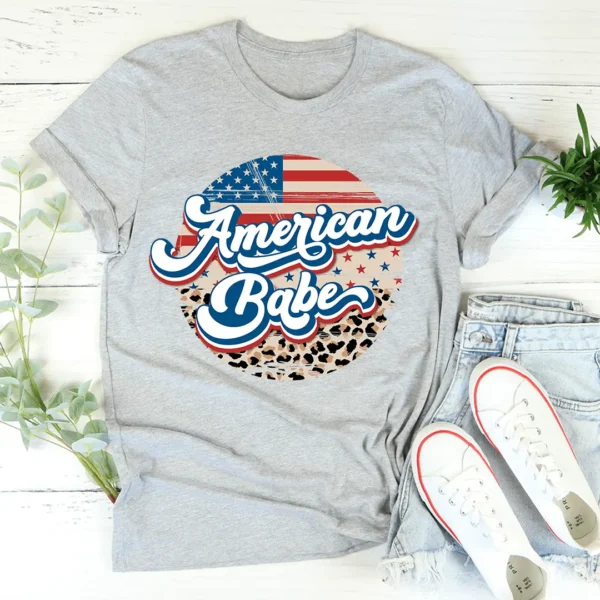 American Babe Leopard Tee - Image 2