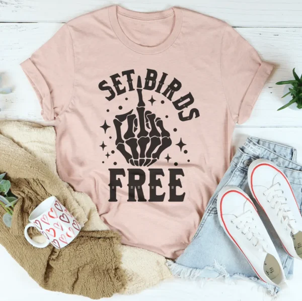 Set Birds Free Tee - Image 4