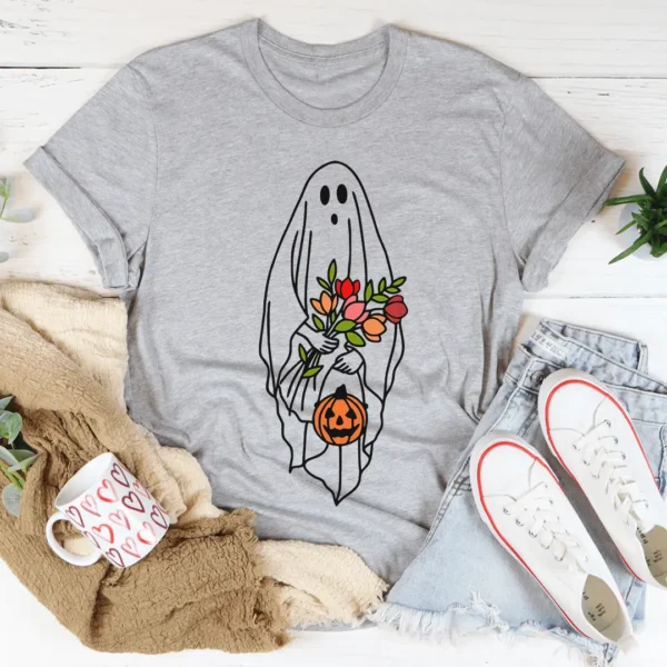 Halloween Bride Ghost Tee - Image 3