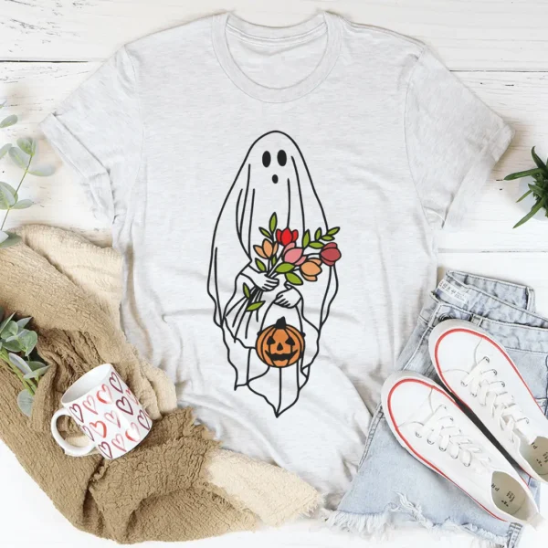 Halloween Bride Ghost Tee - Image 5