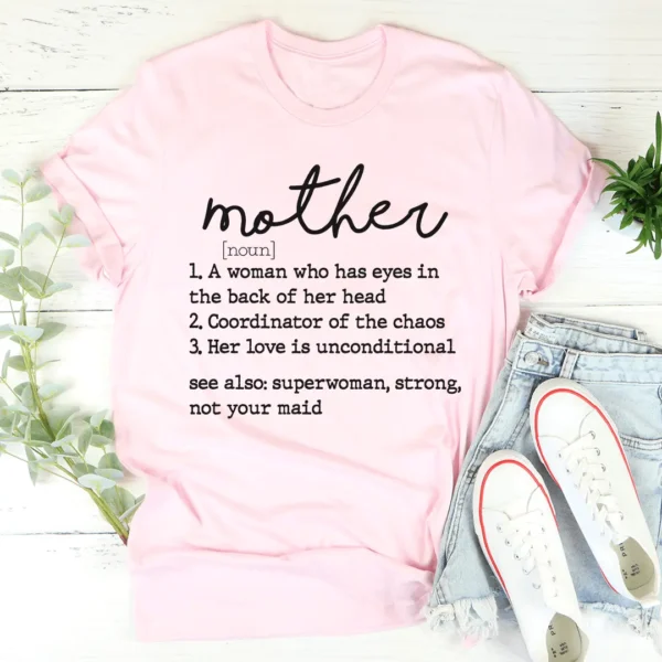 Mom Noun Tee - Image 3