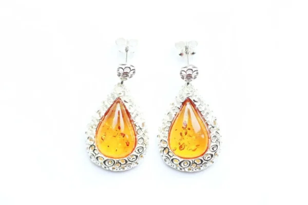 Pear Drop Frame Earrings