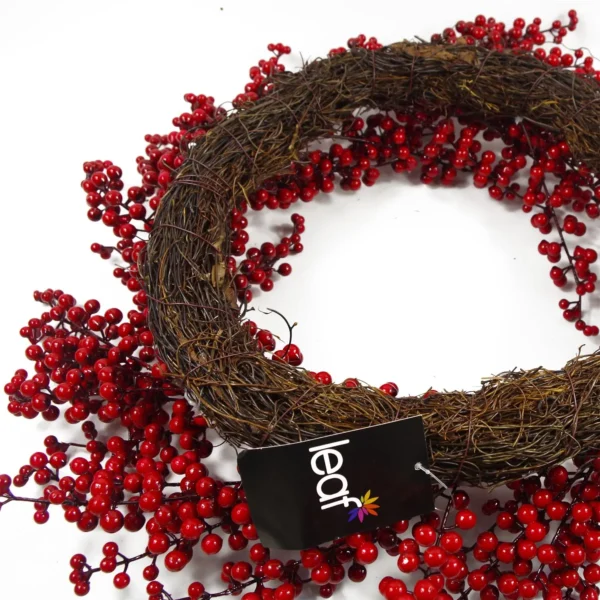 Wreath Luxury Christmas Red Berry Wreath 60cm 24"es - Image 3