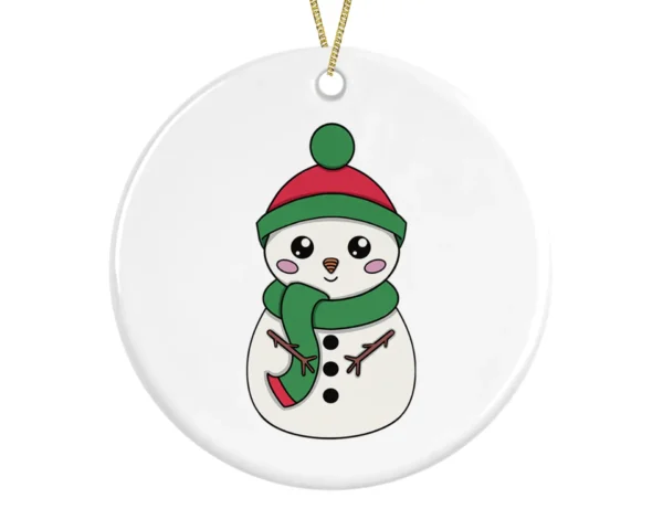 Cute Snowman Christmas Tree Decoration - Image 6