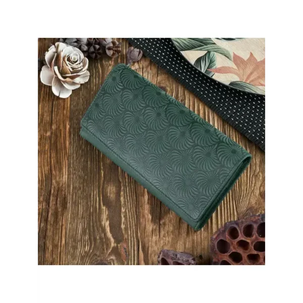 Natural Leather Women's Wallet - Image 6