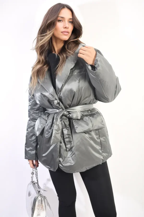 Oversized Belted Jacket - Image 4