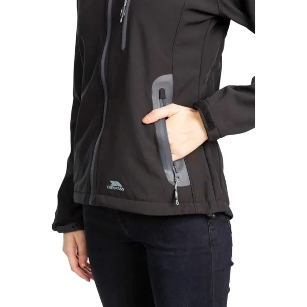 Ladies Trespass Ellison Softshell Jacket - Image 3