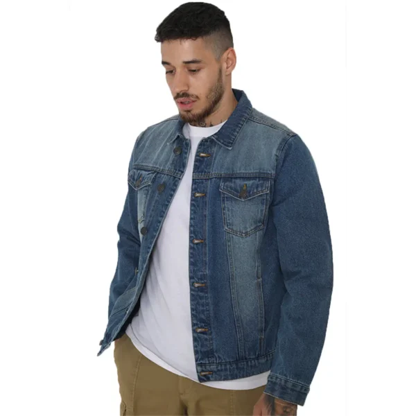 Mens FIELDING Denim Jacket - Image 3