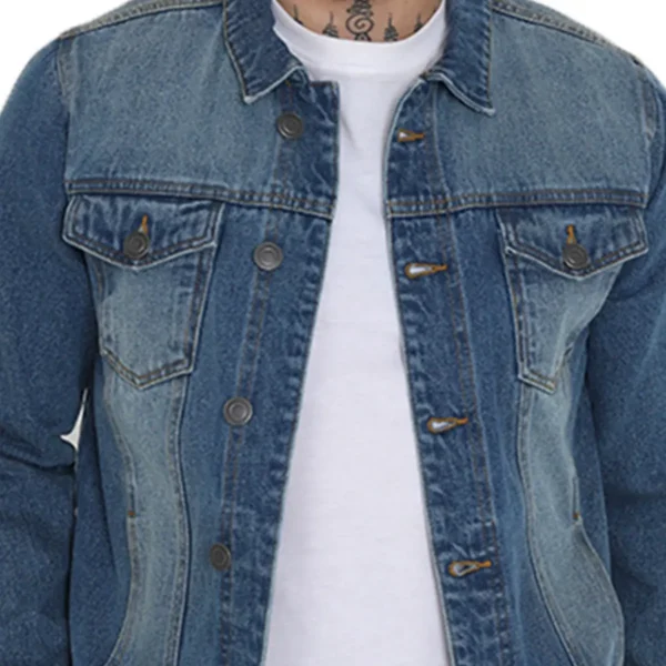 Mens FIELDING Denim Jacket - Image 4