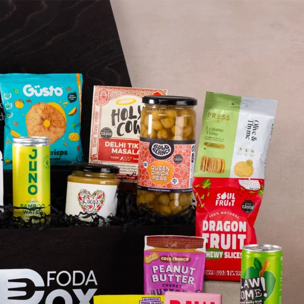 All Things Vegan Gift Hamper in Luxury Pine Box - Image 3