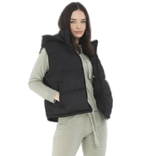 Ladies Brave Soul Mila Padded Gilet - Image 7